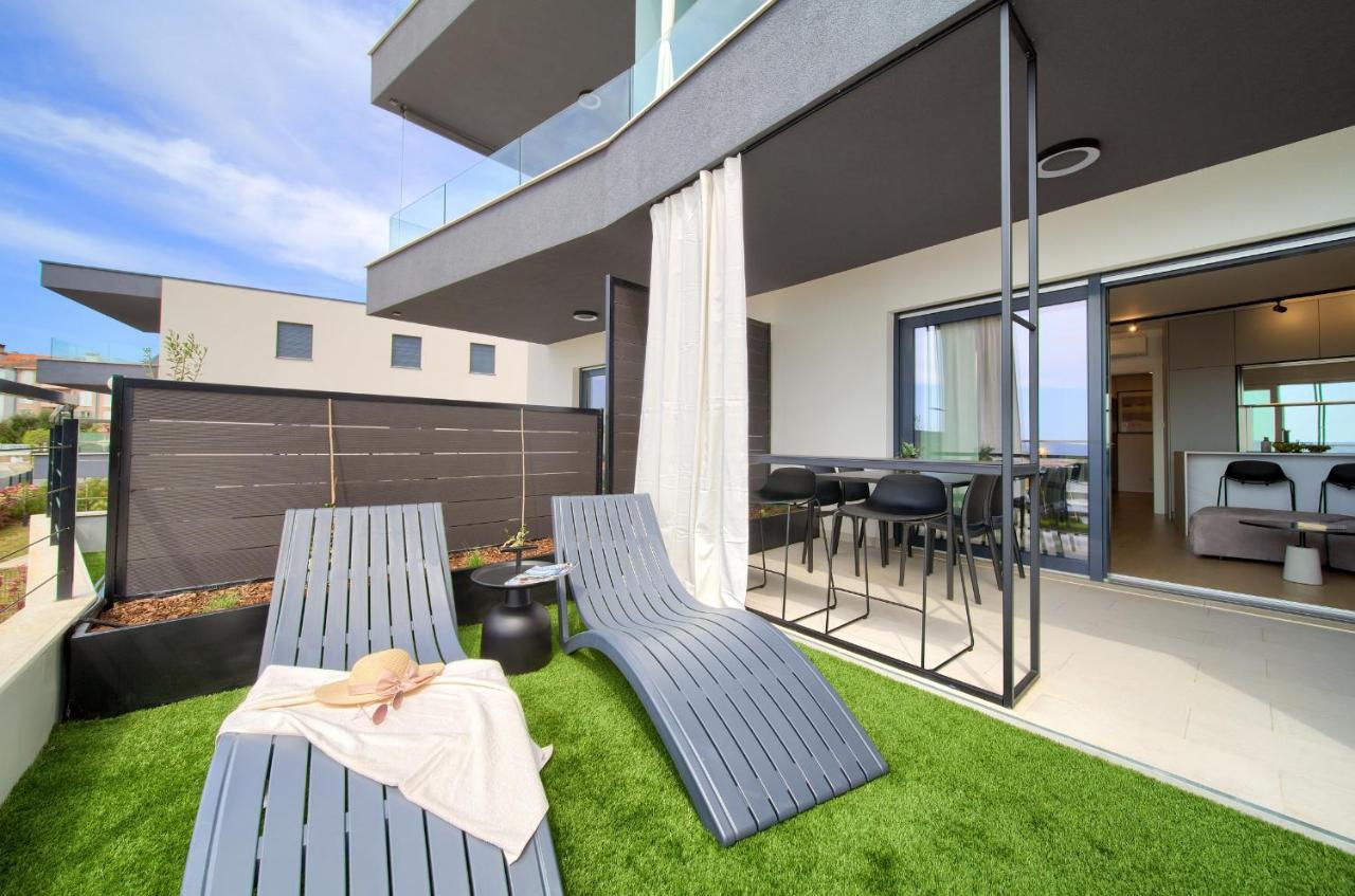 Apartment Diamar With Seaview Krk Town Exterior foto